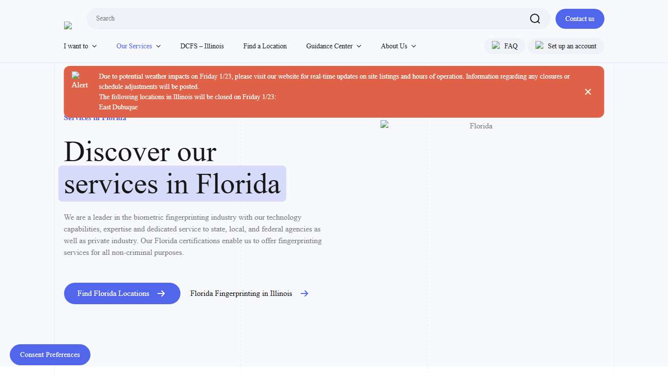 Accurate Biometrics Florida Level 2 Background Checks